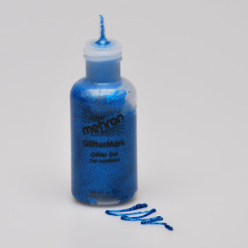 Mehron Glittermark Blue 15 ml